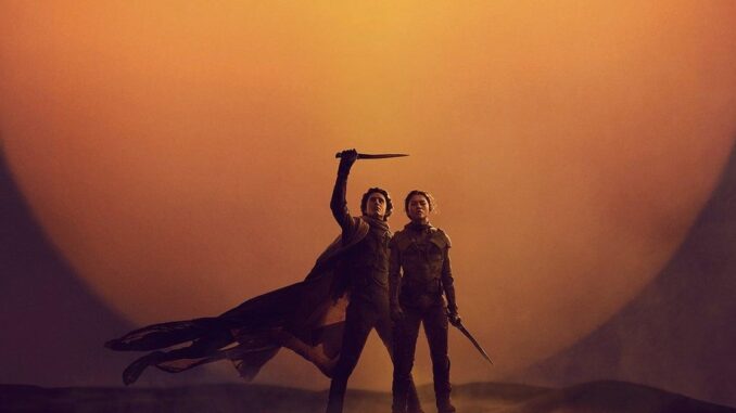 Dune Part Two Movie Banner Dune 2